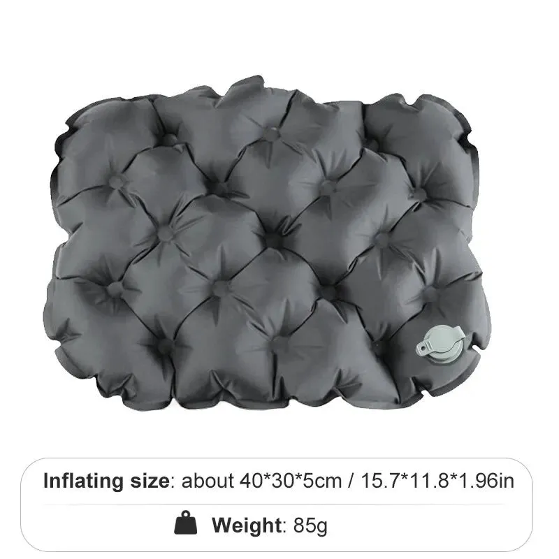 WEST TUNE Inflatable Sitting Pad Ultralight Seat Cushion for Camping and Hiking