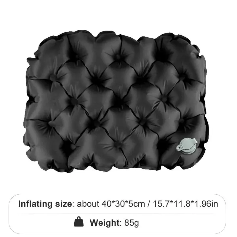 WEST TUNE Inflatable Sitting Pad Ultralight Seat Cushion for Camping and Hiking