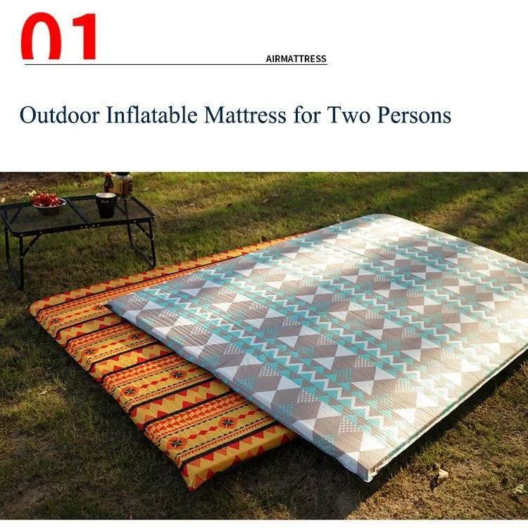 Woosir Inflatable Waterproof Camping Pad for Two Persons