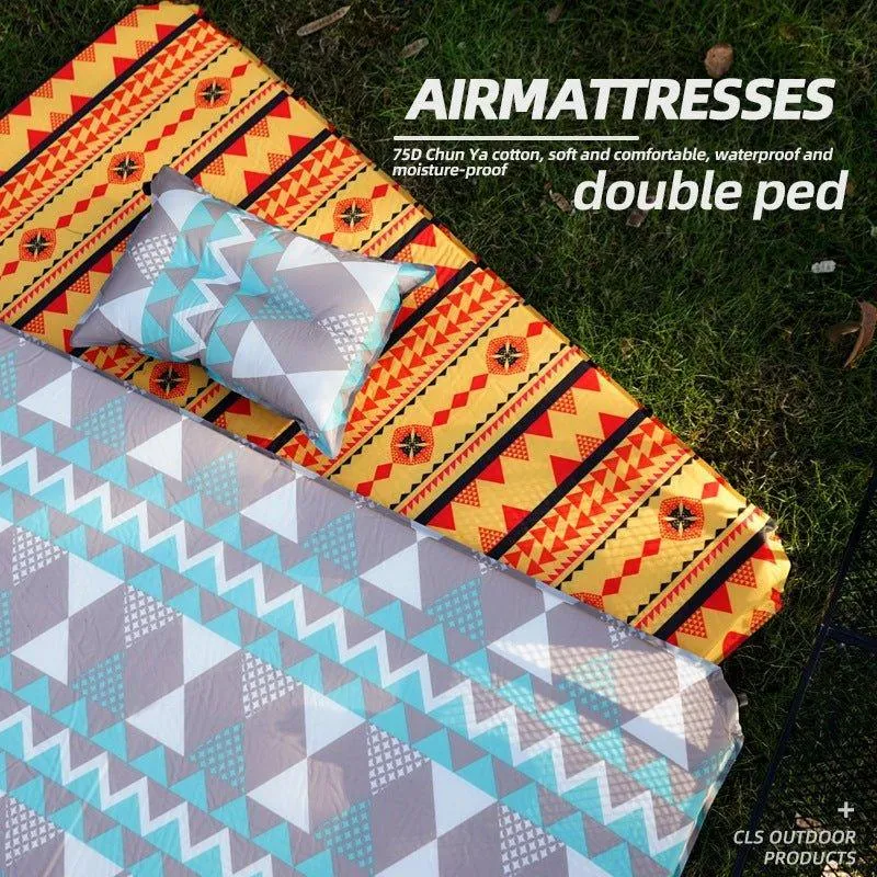 Woosir Inflatable Waterproof Camping Pad for Two Persons