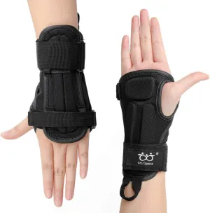 Wrist Guard, Wrist Support for Roller Skating Snowboarding Skateboarding , Protective Gear Wrist Brace for Adults/Kids/Youth (1 Pair)