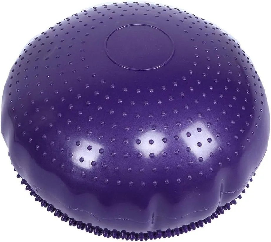 Yoga Air-Filled Stability Cushion, PVC Material Inflatable Balance Disc Seat Exercise Balance Stability Disc without Inflator Pump