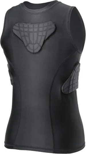 Youth Padded Compression Shirt Vest Rib Chest Protector Football Baseball