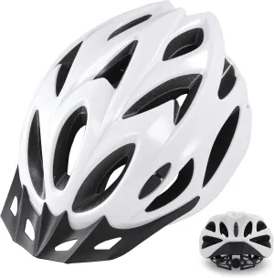 Zacro Adult Bike Helmet Lightweight - Bike Helmet for Men Women Comfort with Pads&Visor, Certified Bicycle Helmet for Adults Youth Mountain Road Biker