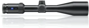 ZEISS Conquest V4 3-12x56 Riflescope with Illuminated Plex Reticle (#60) - Capped Elevation Turret - Fixed Parallax - .25 MOA